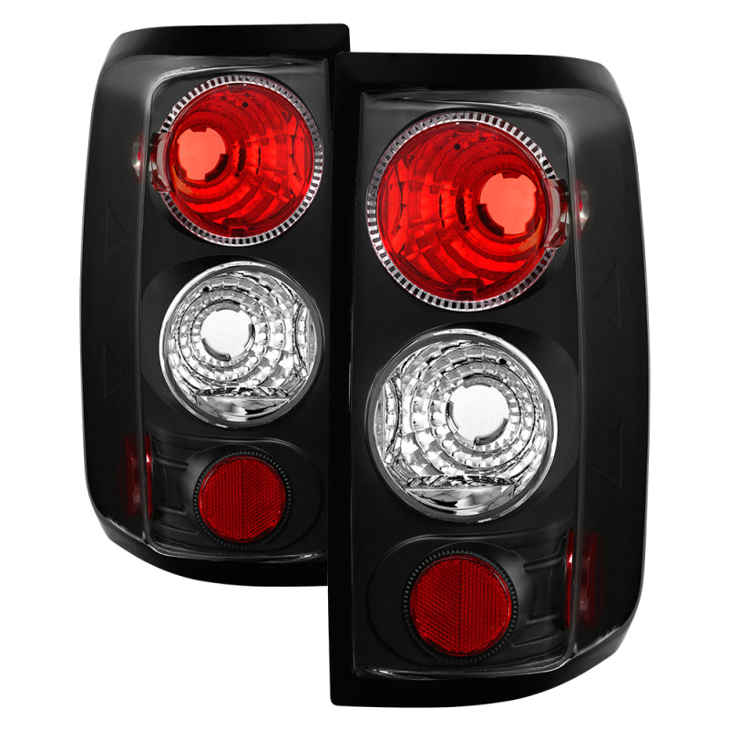Spyder Ford F150 side 04-08 (Not Fit Heritage & SVT)Euro Tail Lights Blk ALT-YD-FF15004-BK 5003195
