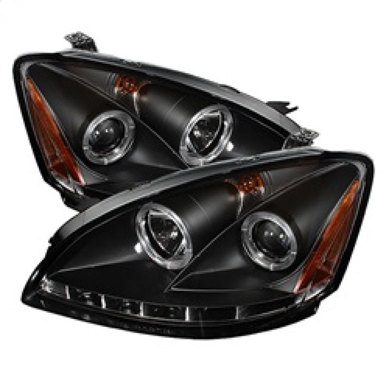 Spyder Nissan Altima 02-04 Projector Headlights Halogen Model- LED Halo LED Blk PRO-YD-NA02-HL-BK 5008077