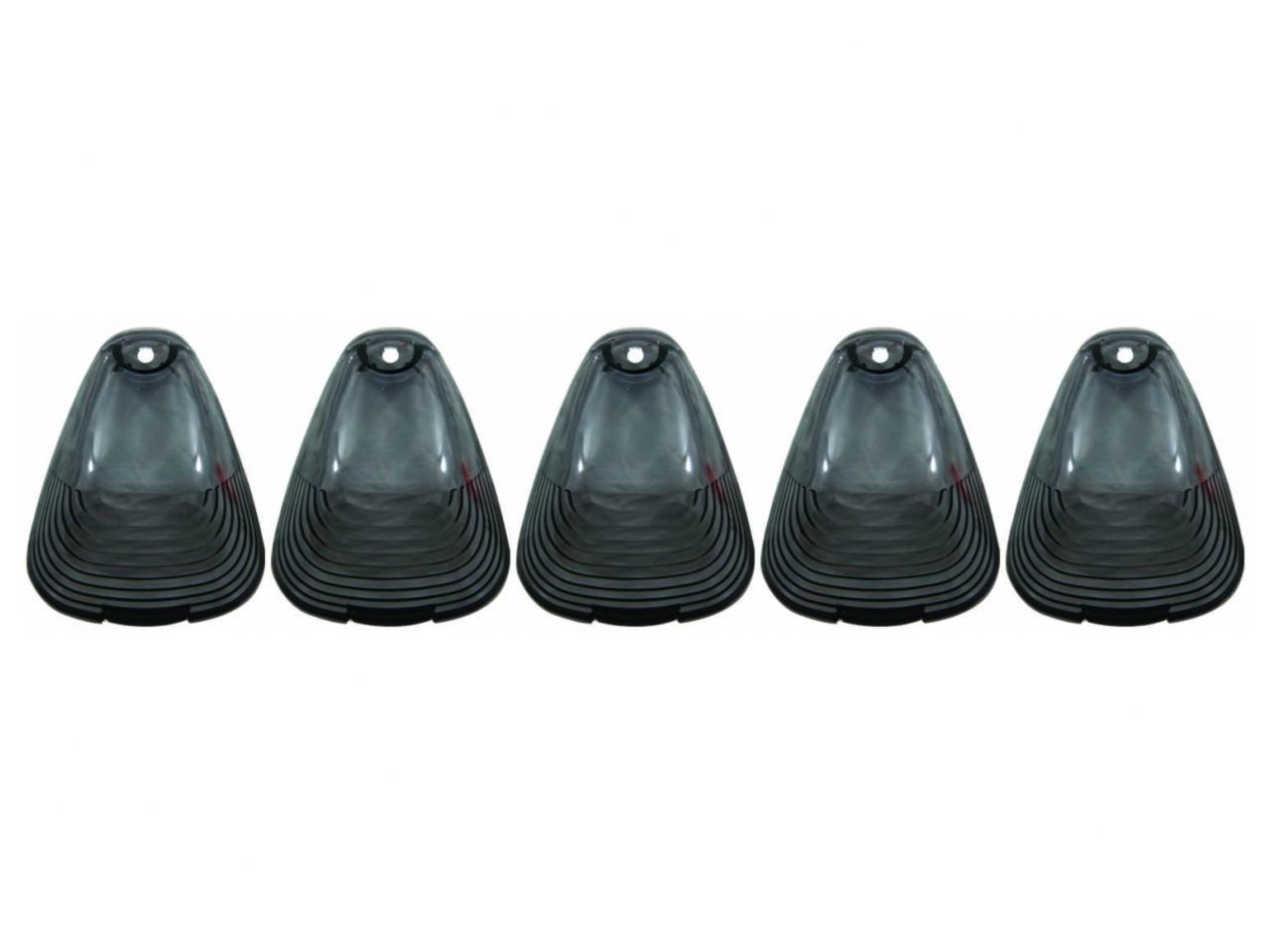 Anzo 1999-2015 Ford F-350 LED Cab Roof Light Kit Smoke 5pc
