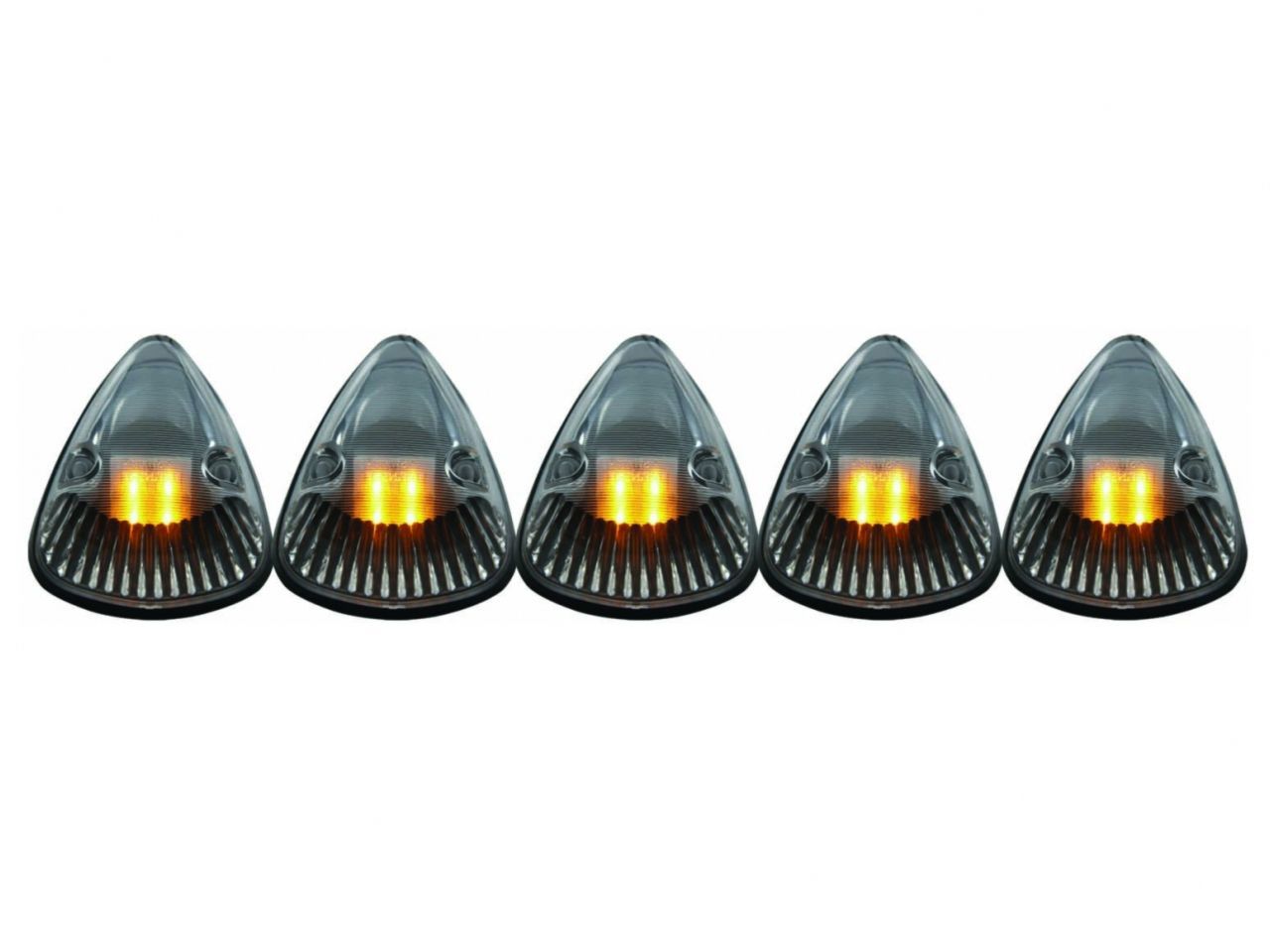 Anzo 1994-1998 Dodge Ram 2500 LED Cab Roof Light Kit Clear 5pc