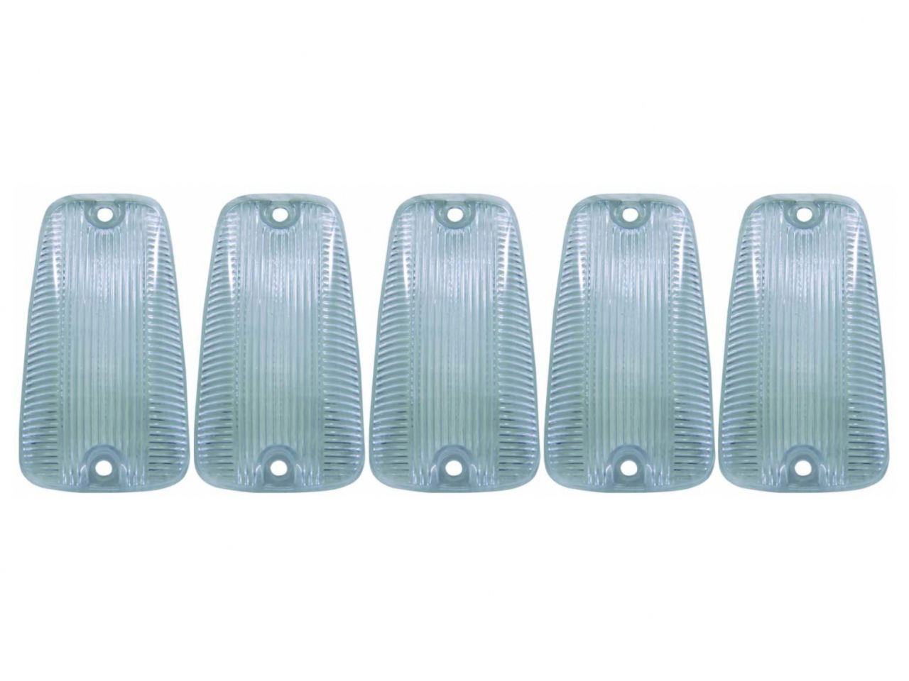 Anzo 1988-2000 Chevrolet Silverado 3500 LED Cab Roof Light Kit Clear 5pc Re
