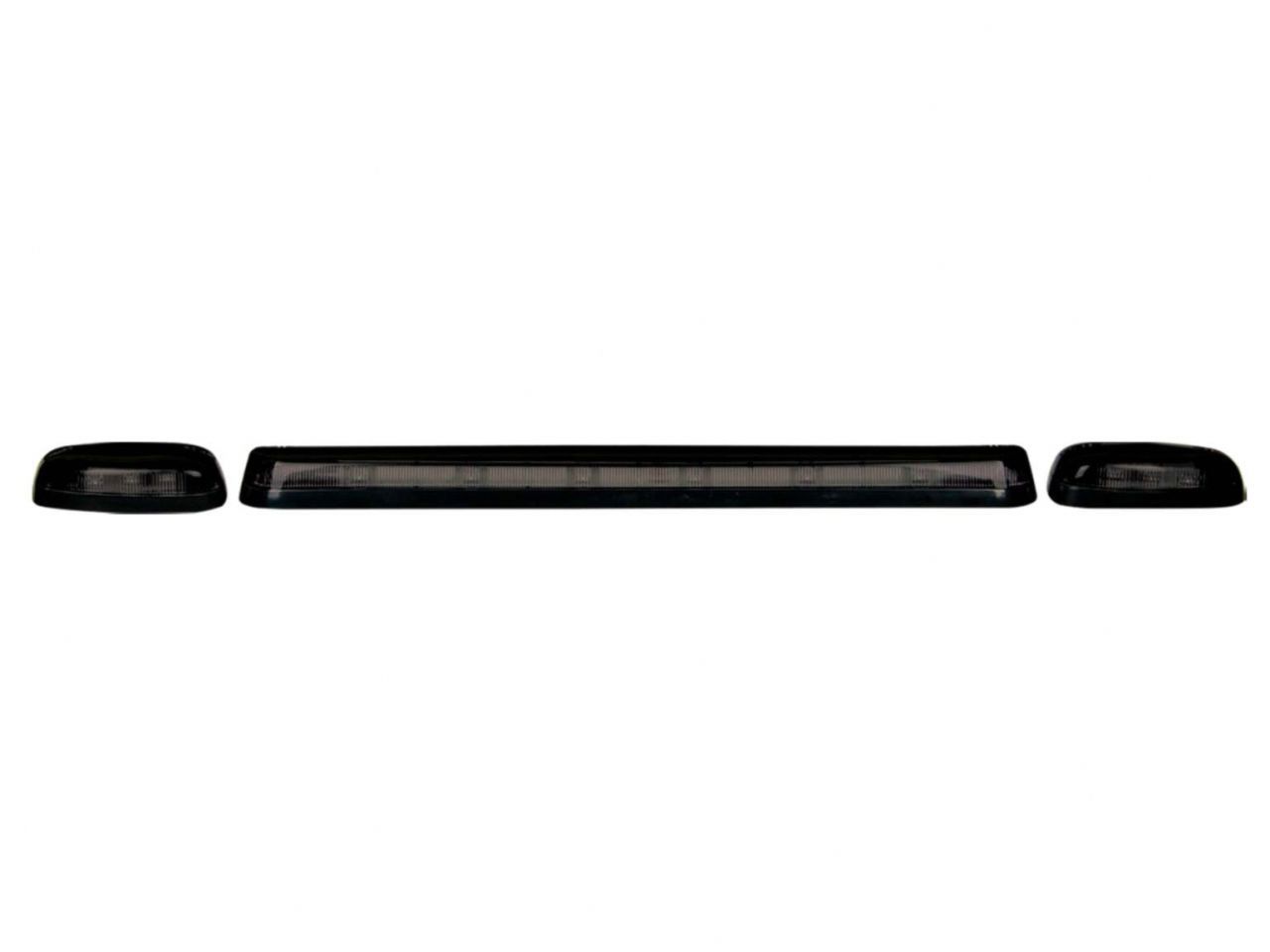 Anzo 2007-2013 Chevrolet Silverado 3500 LED Cab Roof Light Kit Smoke 3pc