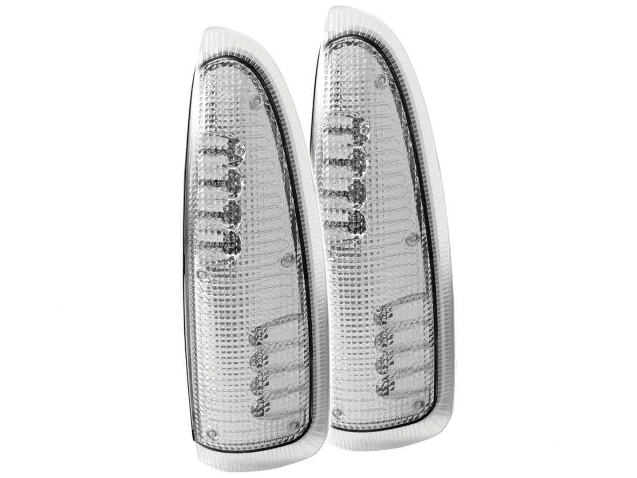 Anzo LED Mirror Lights 2003-2007 Ford Excursion LED Mirror Lights Clear w/