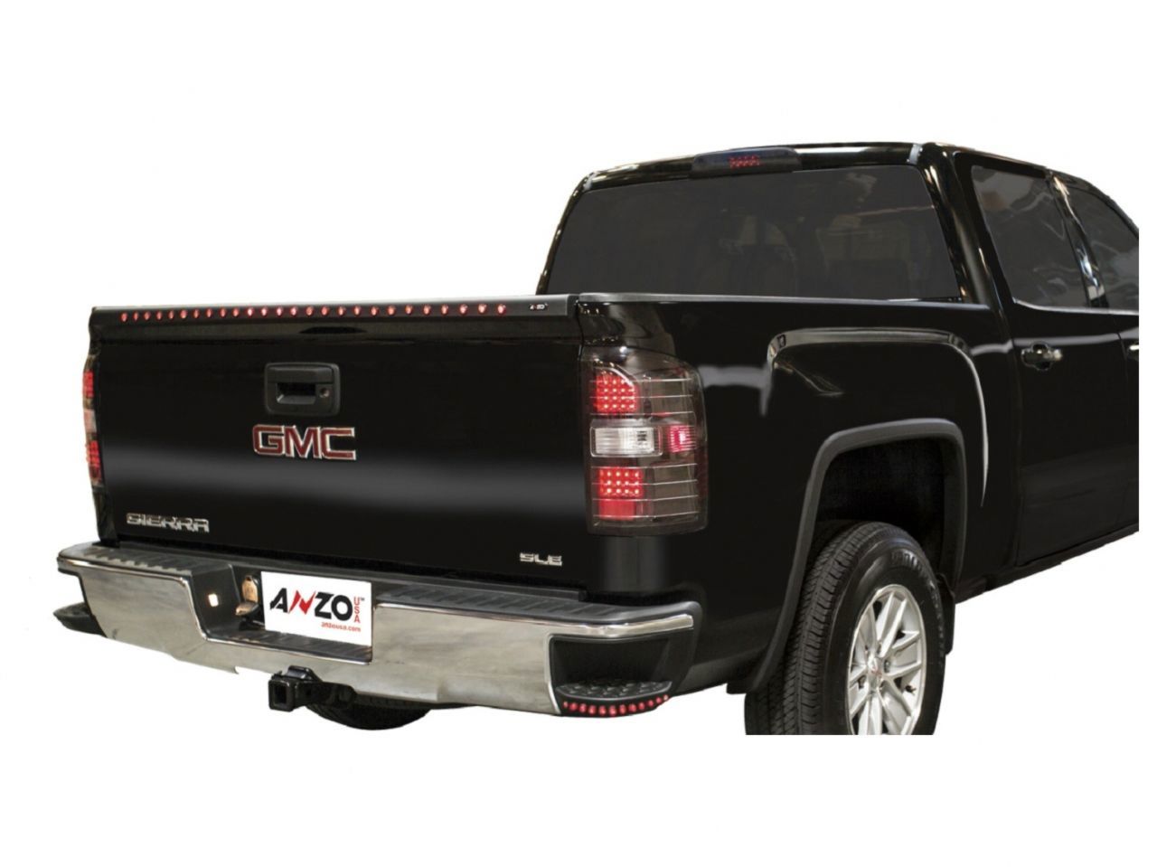 Anzo LED Tailgate Spoiler Replacement 2014-2015 ChevroletSilverado OE Style