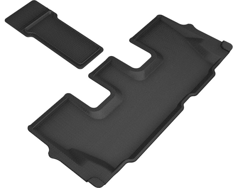 3D MAXpider 2020 Hyundai Palisade Kagu 3rd Row Floormats - Black L1HY10131509