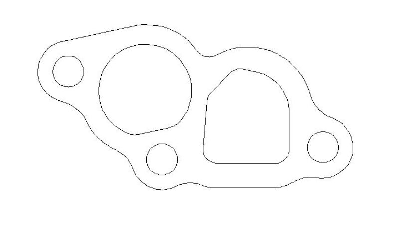 Cometic Gasket Cometic Chrysler B/RB .060in AFM Water Pump Gasket Set C5615-060