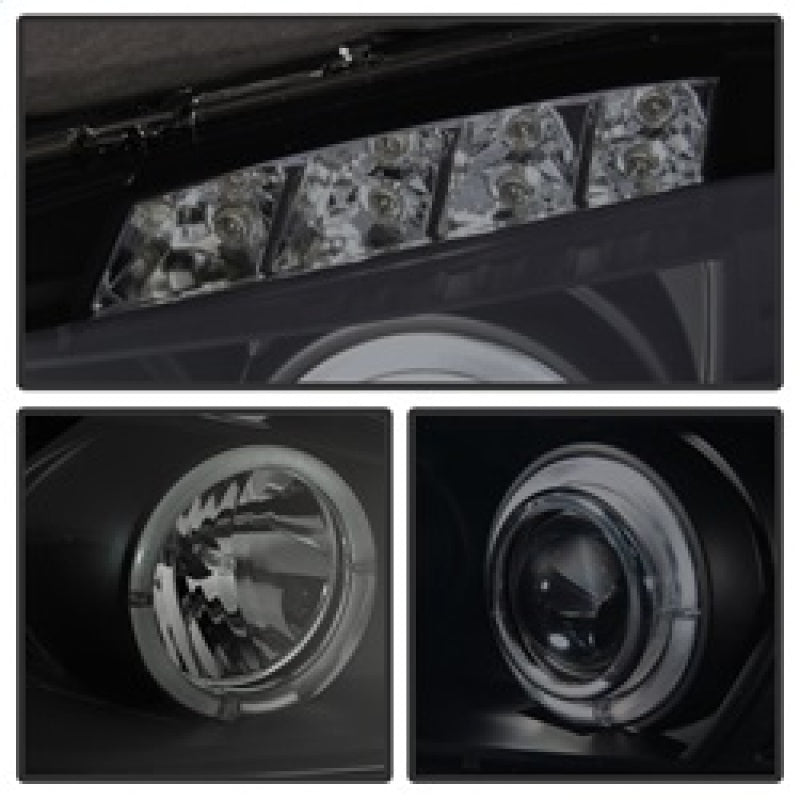 Spyder Pontiac Grand Prix 04-08 Projector Headlights LED Halo LED Blk Smke PRO-YD-PGP04-HL-BSM 5078629