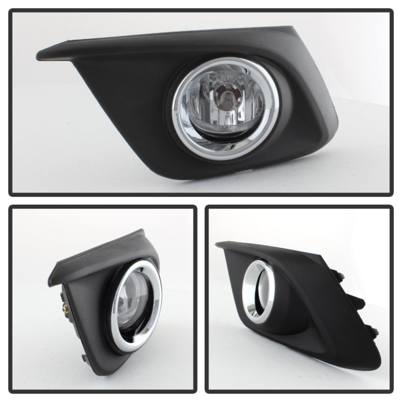 Spyder Mazda 3 2014+ OEM Fog Light w/Switch- Clear FL-MM32014-C 5077776
