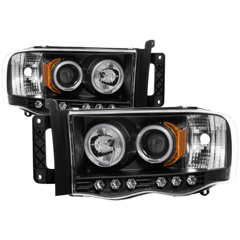 Spyder Dodge Ram 1500 02-05 03-05 Projector Headlights CCFL Halo LED Blk PRO-YD-DR02-CCFL-BK 5009951