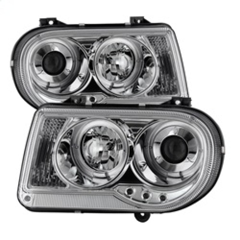 Spyder Chrysler 300C 05-10 Projector Headlights LED Halo LED Chrm (Not Included) PRO-YD-C300C-HL-C 5009142