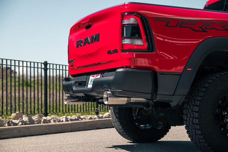 CORSA Performance Corsa 21-22 Dodge Ram TRX Crew Cab Xtreme Catback Exhaust Dual Rear Gunmetal Tip 21189GNM