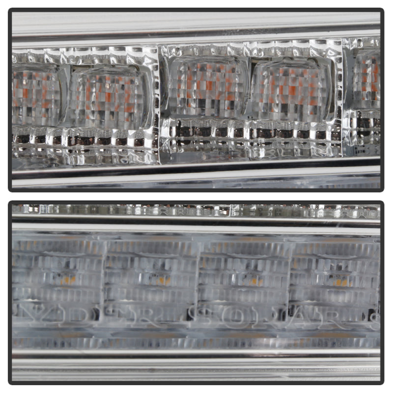 Spyder Jeep Wrangler 2018-2019 (LED Model Only) LED Front Bumper Lights - Sequential Signal - Chrome 5086792
