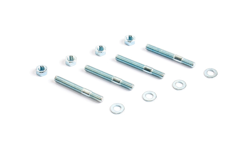 Cometic Gasket Cometic Carburetor Studs 2 1/2in Zinc Plated - Set of 4 With Washers and Nuts CF1002