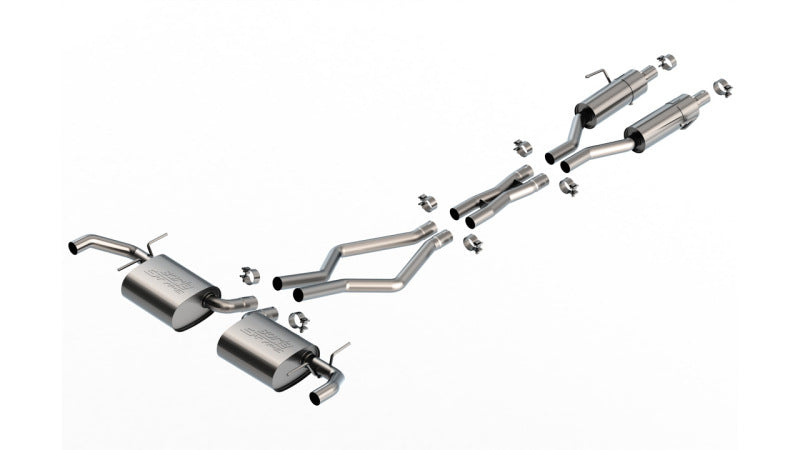 Borla 22-24 Jeep Grand Cherokee Overland Summit V6 2WD & 4WD S-TYPE Cat-Back Exhaust 140955