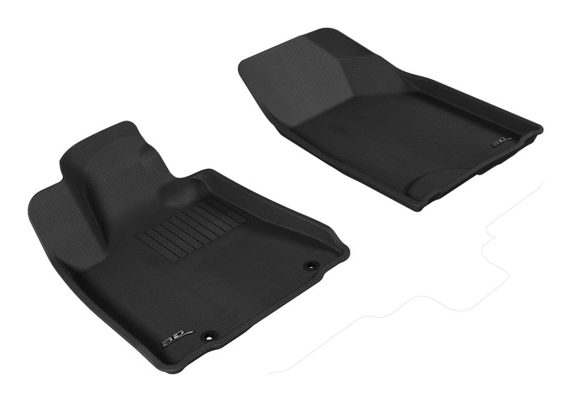 3D MAXpider 2004-2009 Lexus RX Kagu 1st Row Floormat - Gray L1LX03911501