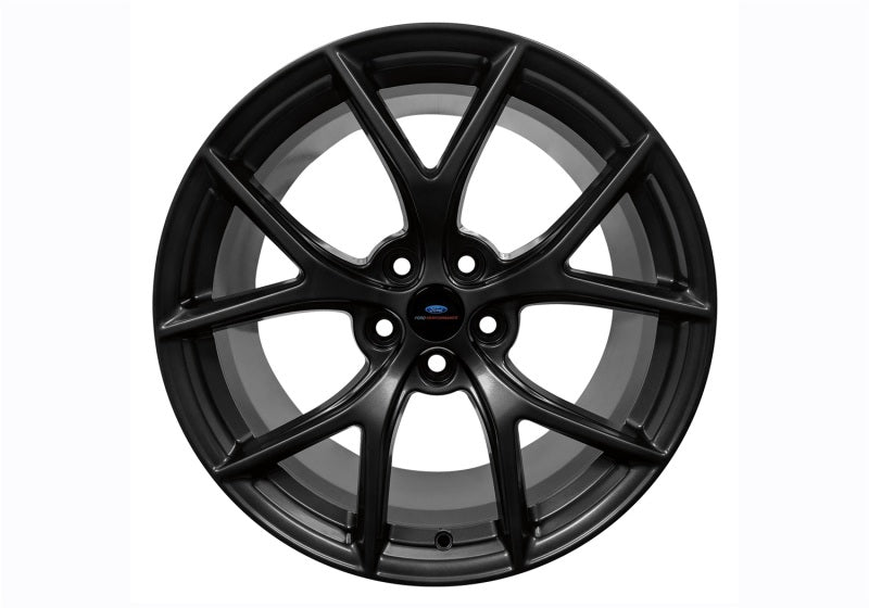 Ford Racing 15-20 Mustang19x10.5in & 19x11in Wheel Kit w/TPMS - Matte Black M-1007K-DC19XMB