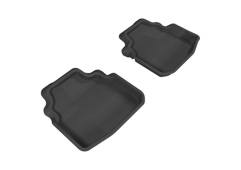 3D MAXpider 2006-2011 Buick Lucerne Kagu 2nd Row Floormats - Gray L1BC01721501