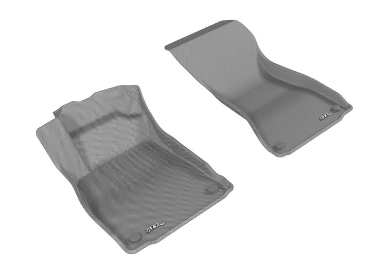 3D MAXpider 2017-2019 Audi A4/S4/A5/S5 Kagu 1st Row Floormat - Gray L1AD04211501