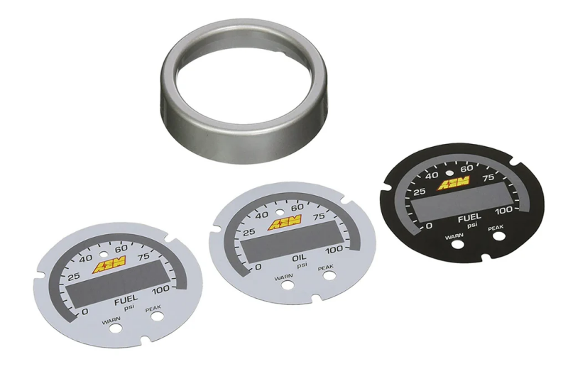 AEM Electronics Instrument Trim Ring Set