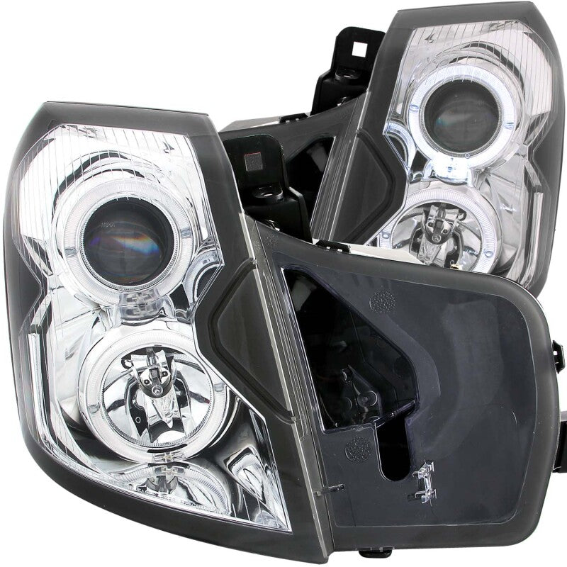 Anzo 2003-2007 Cadillac Cts Projector Headlights w/ Halo Chrome