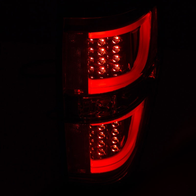 Anzo 2009-2013 Ford F-150 LED Taillights Chrome