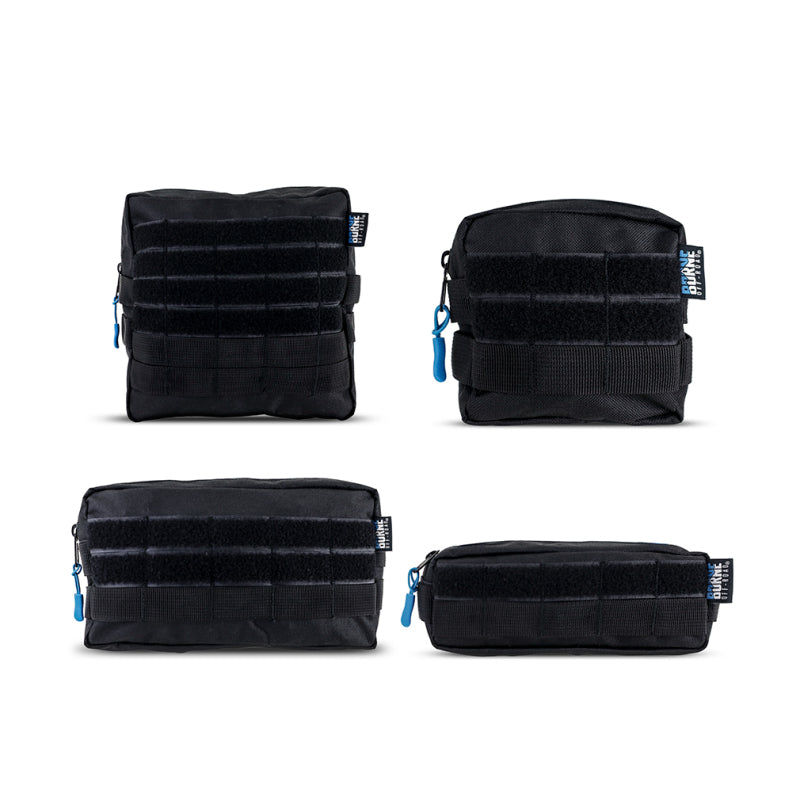 Borne Off-Road Molle Pouch Set - 4-Pack BNMP-B-001