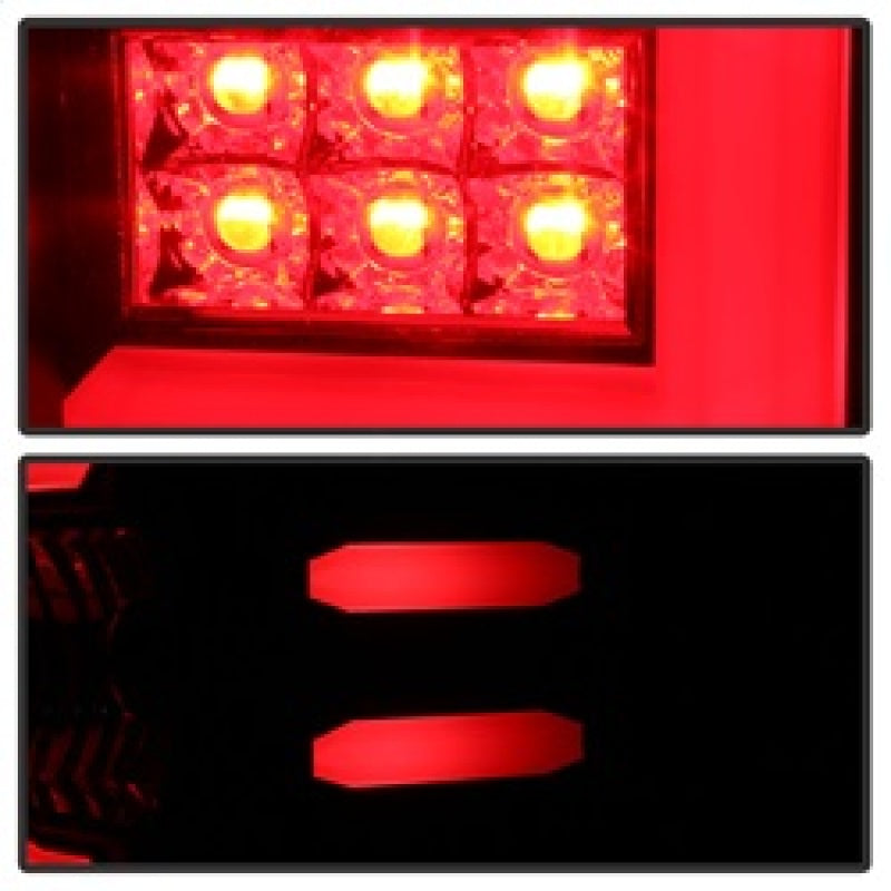 Spyder Chevy Silverado 2016-2017 Light Bar LED Tail Lights - Black ALT-YD-CS16-LED-BK 5083722