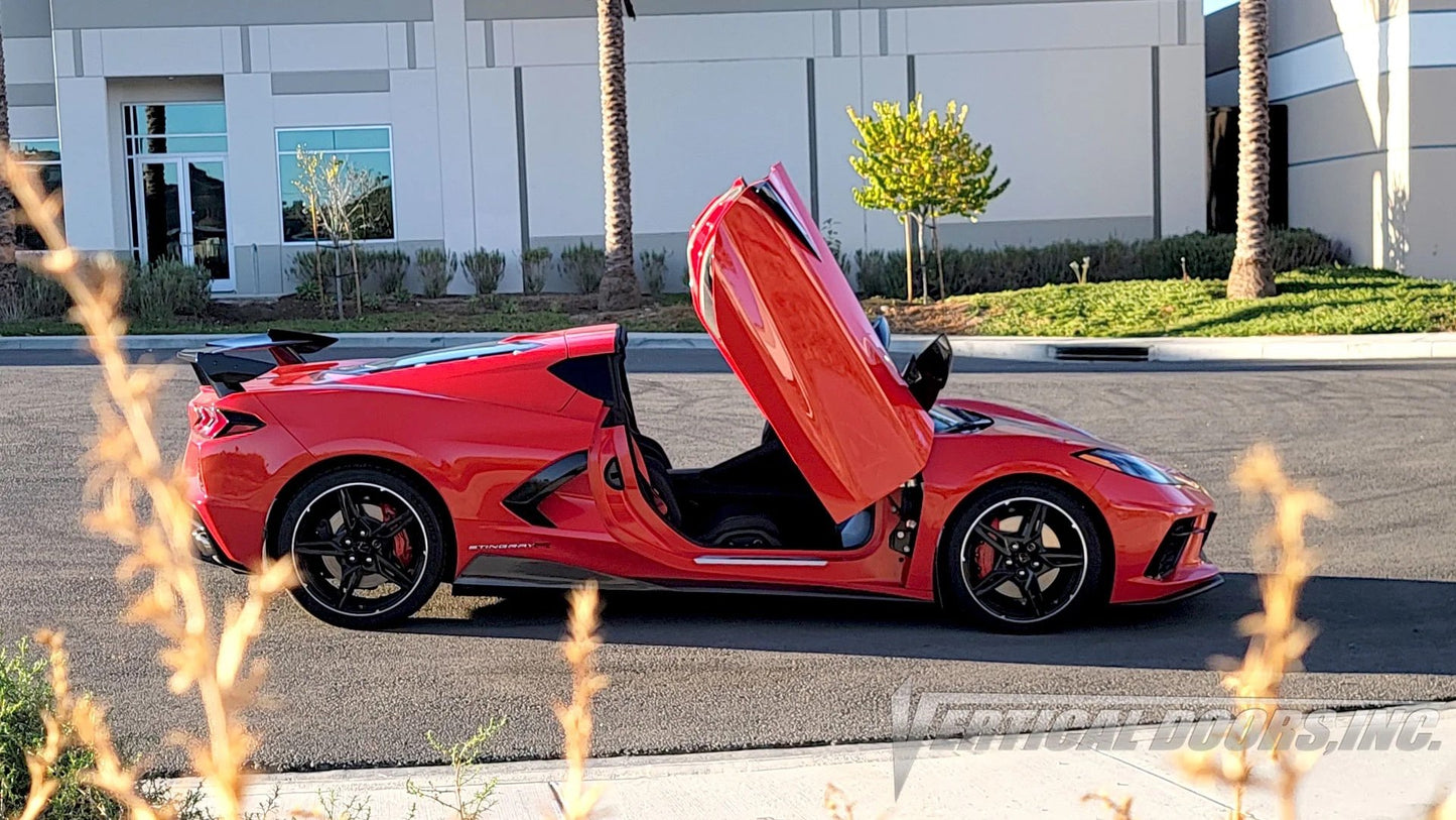 Vertical Doors | C8 Stingray 2020-Present  Chevy Corvette Lambo Door Conversion Kit