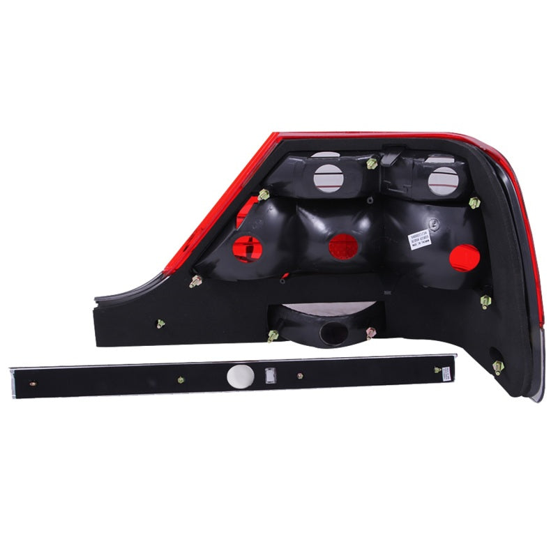 Anzo 1995-1999 Mercedes Benz S Class W140 Tail lights Red/Smoke