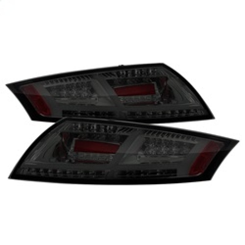 Spyder Audi TT 07-12 LED Tail Lights Smoke ALT-YD-ATT07-LED-SM 5081681