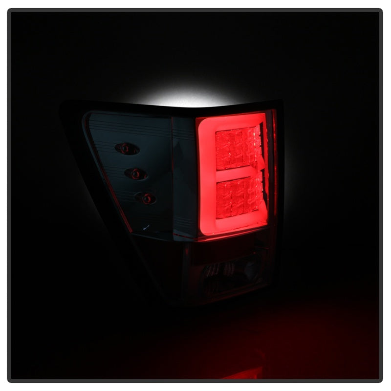 Spyder Jeep Grand Cherokee 05-06 Version 2 Light Bar LED Tail Lights - Chrome 5085832