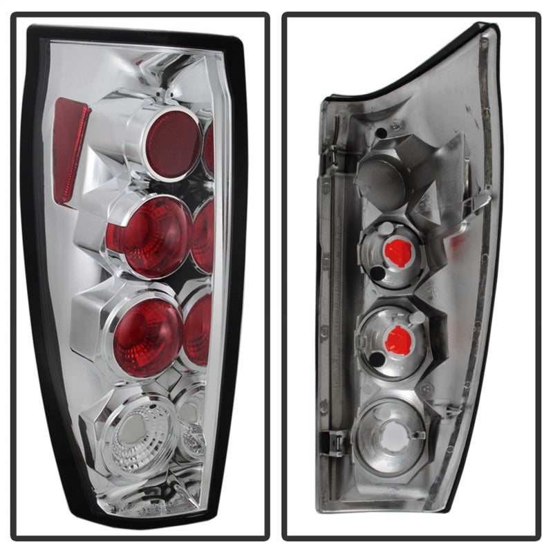 Spyder Chevy Avalanche 02-06 Euro Style Tail Lights Chrome ALT-YD-CAV04-C 5001115