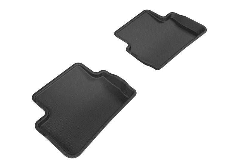 3D MAXpider 20152019 Mercedes-Benz CLA-Class/GLA-Class X177/X156 Kagu 2nd Row Floormats - Black L1MB04121509