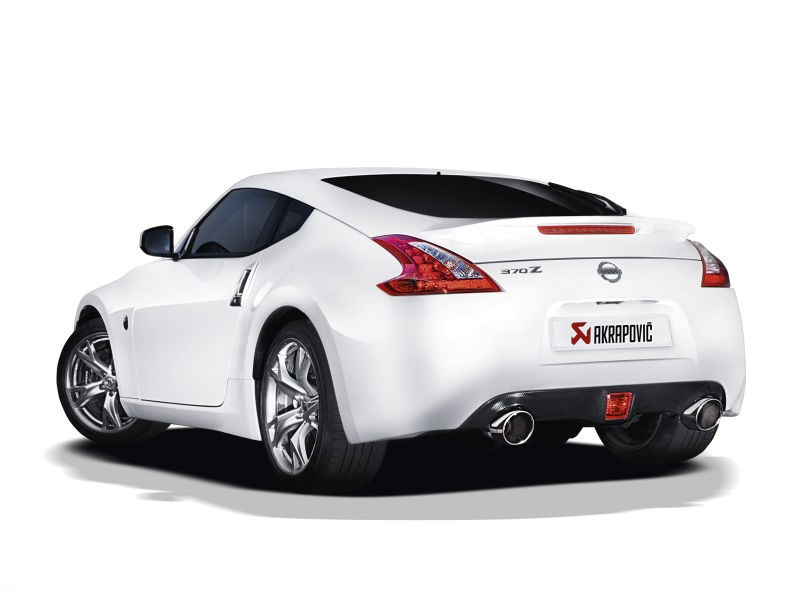 Akrapovic 09-17 Nissan 370Z Slip-On Line (SS) (Req. Tips) M-NIZ34H