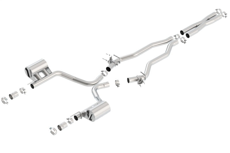 Borla 2015 Dodge Challenger SRT/392 Hemi 6.4L V8 ATAK Catback Exhaust w/ Valves Factory Bezel 140641
