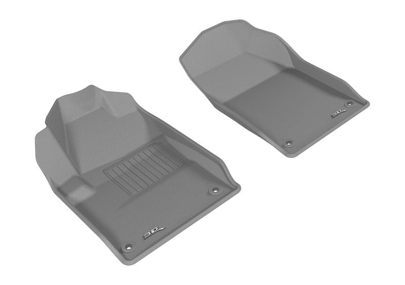 3D MAXpider 2013-2017 Dodge Dart Kagu 1st Row Floormat - Gray L1DG02311501