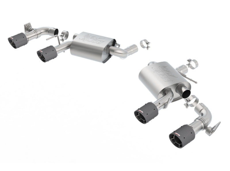 Borla 2016-2017 Chevy Camaro V8 SS AT/MT ATAK Rear Section Exhaust with Dual Mode Valves 11925CF