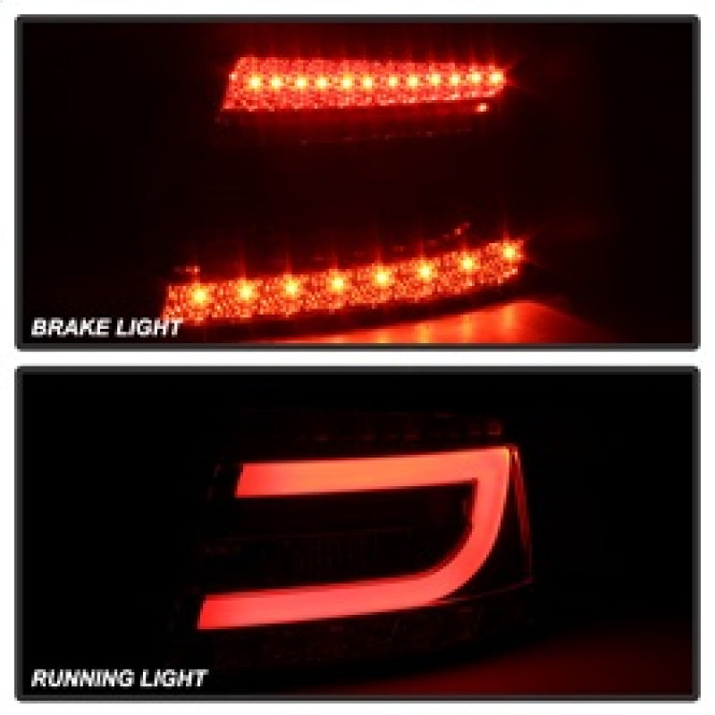 Spyder Audi A6 05-08 4Dr Sedan Only Light Bar LED Tail Lights Smke ALT-YD-AA605V2-LBLED-SM 5080776