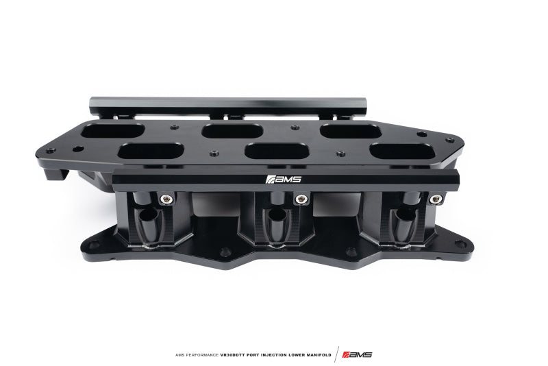 AMS Performance 2023+ Nissan Z Port Injection Lower Manifold - Gunmetal AMS.47.08.0001-2