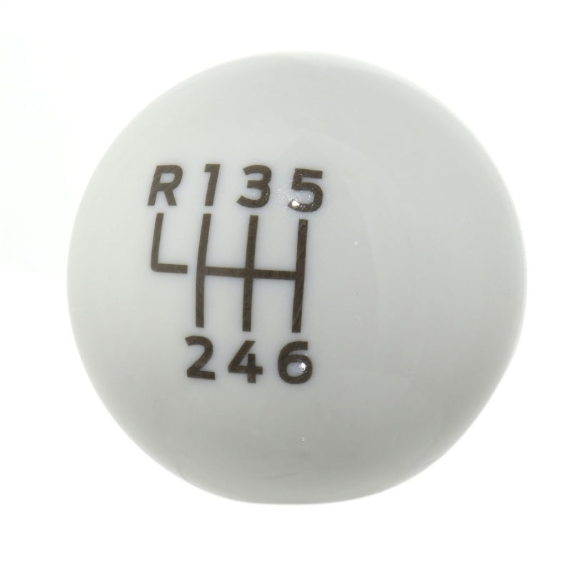Ford Racing 15-19 Ford Mustang EcoBoost / GT w/ 6-Speed Manual Transmission Bullitt White Shift Knob M-7213-M8B