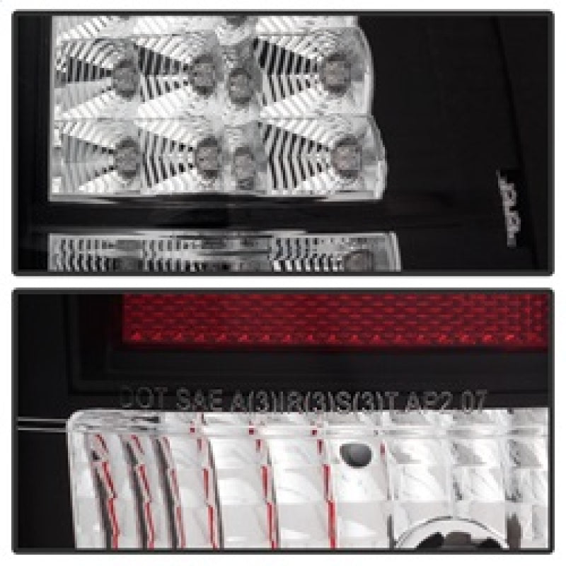 Spyder Chevy Avalanche 07-13 LED Tail Lights Black ALT-YD-CAV07-LED-BK 5032461