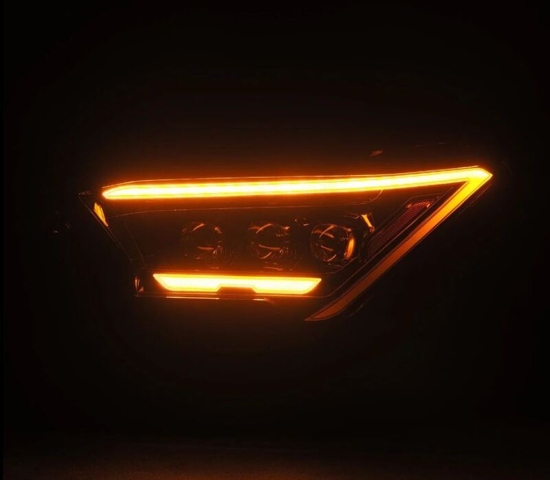 AlphaRex 2024 Toyota Tacoma NOVA-Series Projector Headlights (Pair) - Alpha-Black w/Activation Light 880326 *Discontinued