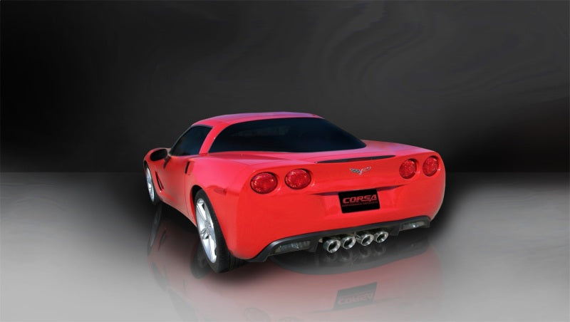 Corsa Performance 2.5" Dual Rear Exit Cat-Back Exhaust System with Twin 3.5" Tips 