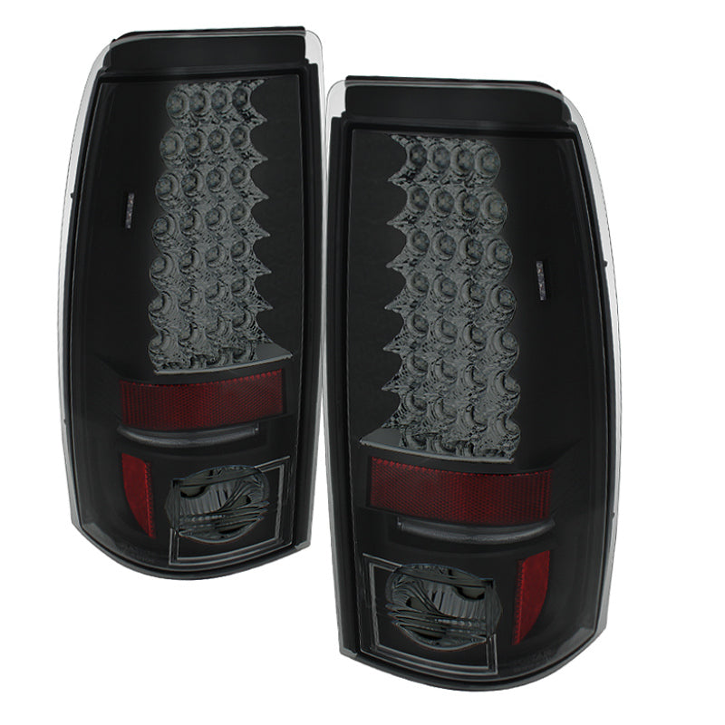 Spyder Chevy Silverado 1500 99-02 (Not Fit Stepside) LED Tail Lights Blk Smke ALT-YD-CS99-LED-BSM 5078063