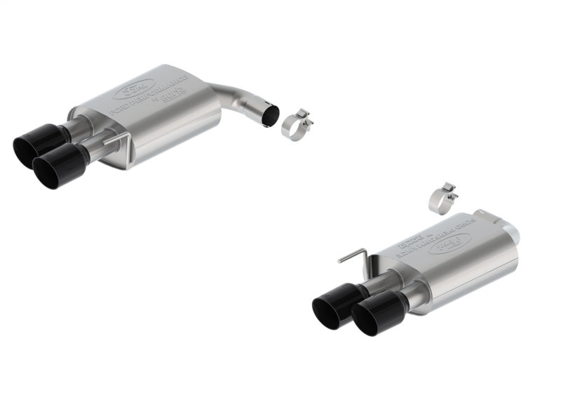 Ford Racing 2024 Mustang 5.0L Touring Non-Active Axle-Back w/GT Valance & Black Tip M-5230-M5TBV
