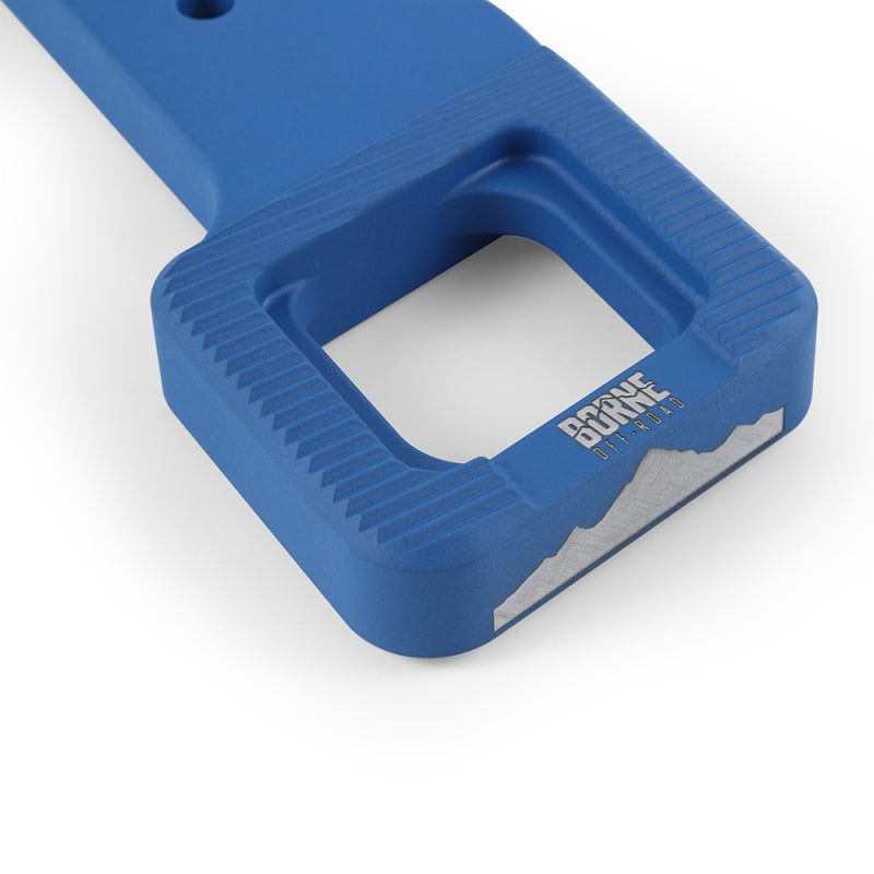 Borne Off-Road 2017+ Ford Raptor / 2009+ Ford F150 Borne Off-Road Billet Tow Hooks - Blue BNTH-F150-17BL