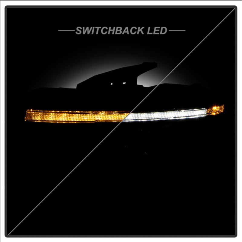 SPYDER 14-21 Jeep Grand Cherokee Proj Headlights - Halogen Model Only - PRO-YD-JGC14HALSI-SBGR-BK 5088949