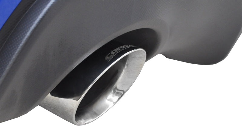 Corsa Performance 12-14 Scion FRS / Subaru BRZ Polished Sport Cat-Back Exhaust