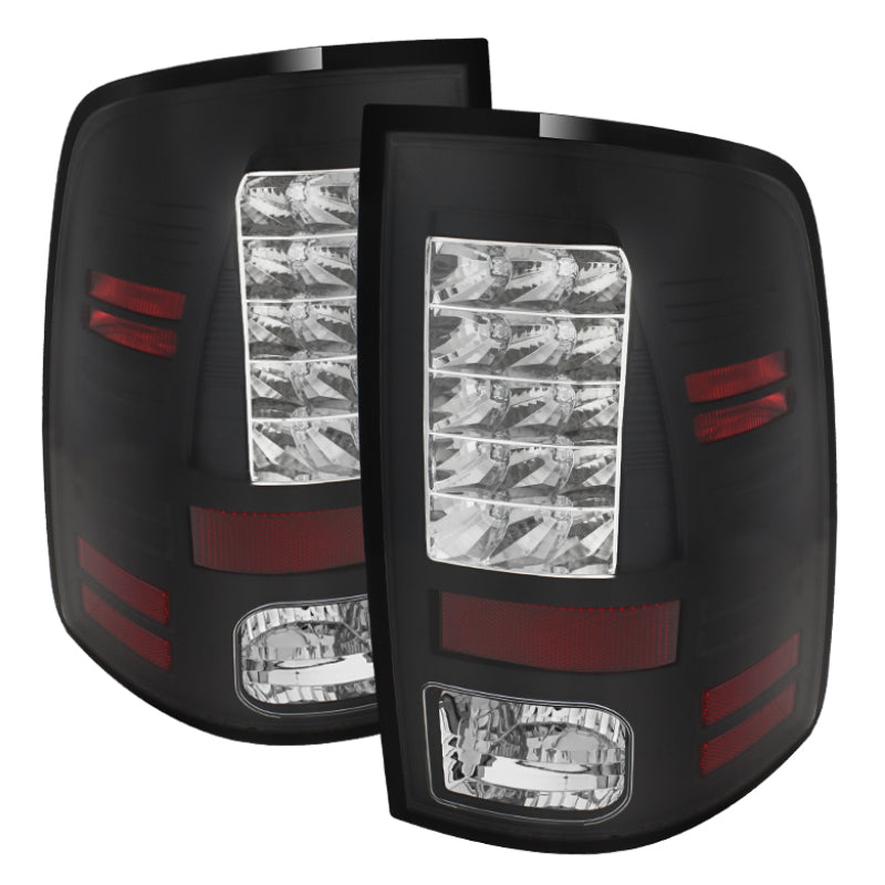 Spyder Dodge Ram 1500 13-14/Ram 2500 13-14 LED Tail Lights LED Model only - Blk ALT-YD-DRAM13-LED-BK 5077530
