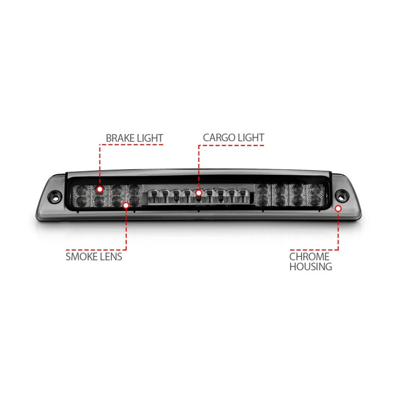 Anzo 1994-2001 Dodge Ram 1500 LED 3rd Brake Light Smoke